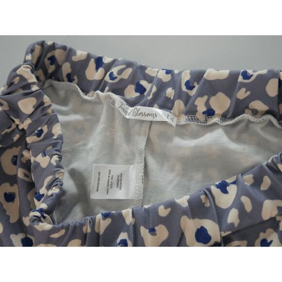 Trend Blossoms Girls' Printed Wide leg Pants Size 14 - Picture 6 of 7